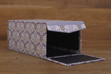 Fotobox für das Bücherregal, auch als Karteikartenbox verwendbar